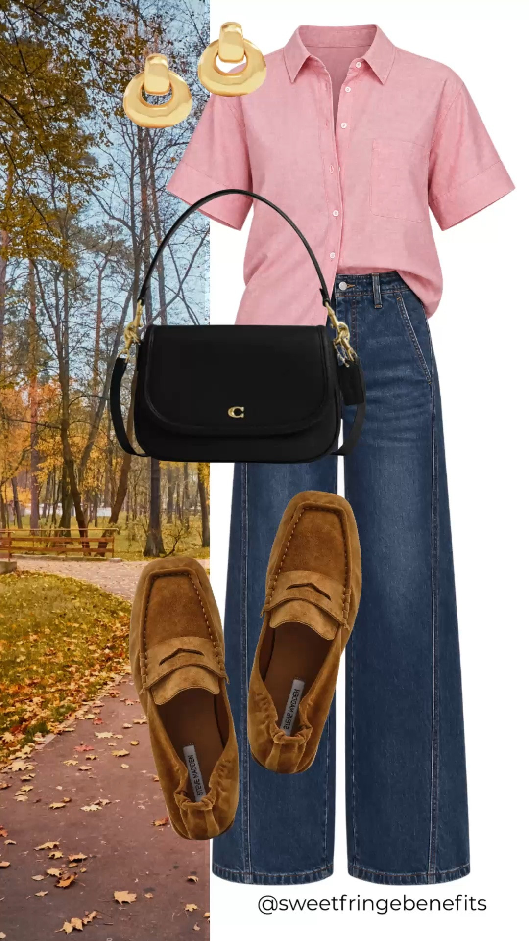 This is such an easy everyday outfit. The wide-leg jeans are such a great classic. Paired with these suede loafers and a simple crossbody, it’s comfortable, casual, and pulled together.

#LTKdayinmylife #LTKgrwm #LTKootd