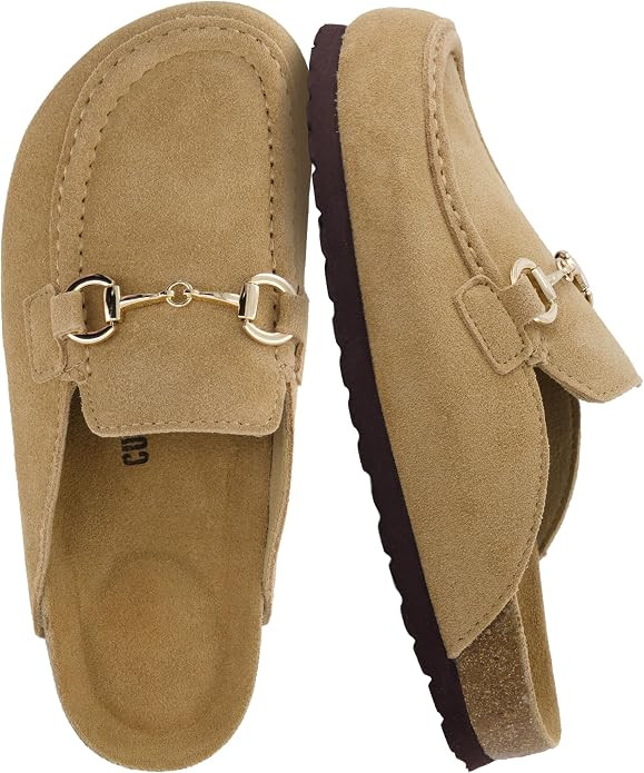 CUSHIONAIRE Cliff Suede Clog Mules for Women | Amazon (US)