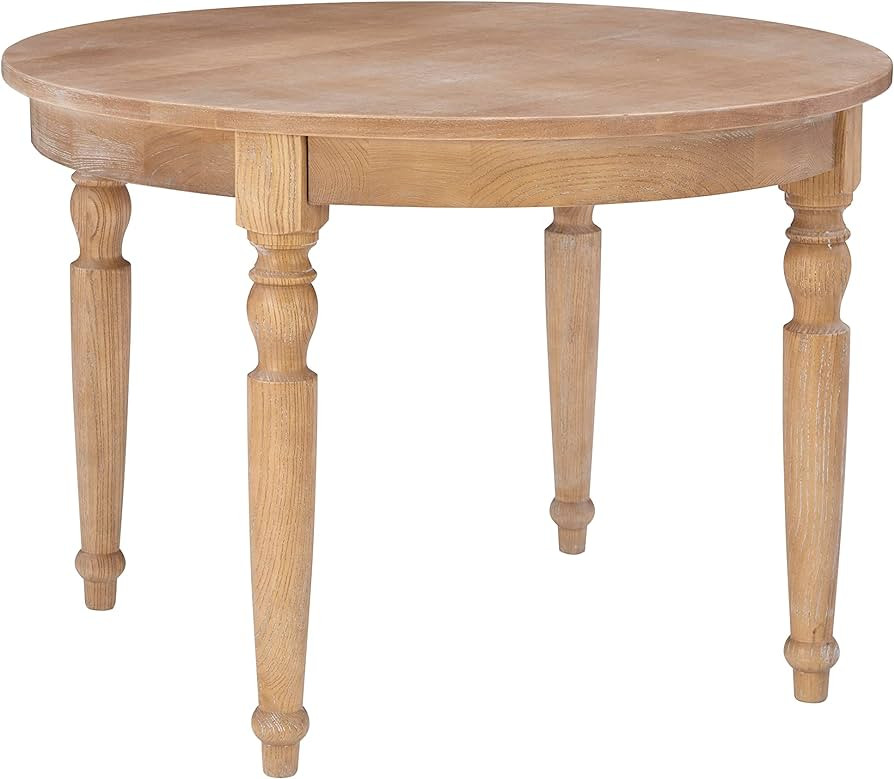 Linon Table, Light Natural Brown, 42 x 42 x 30 | Amazon (US)