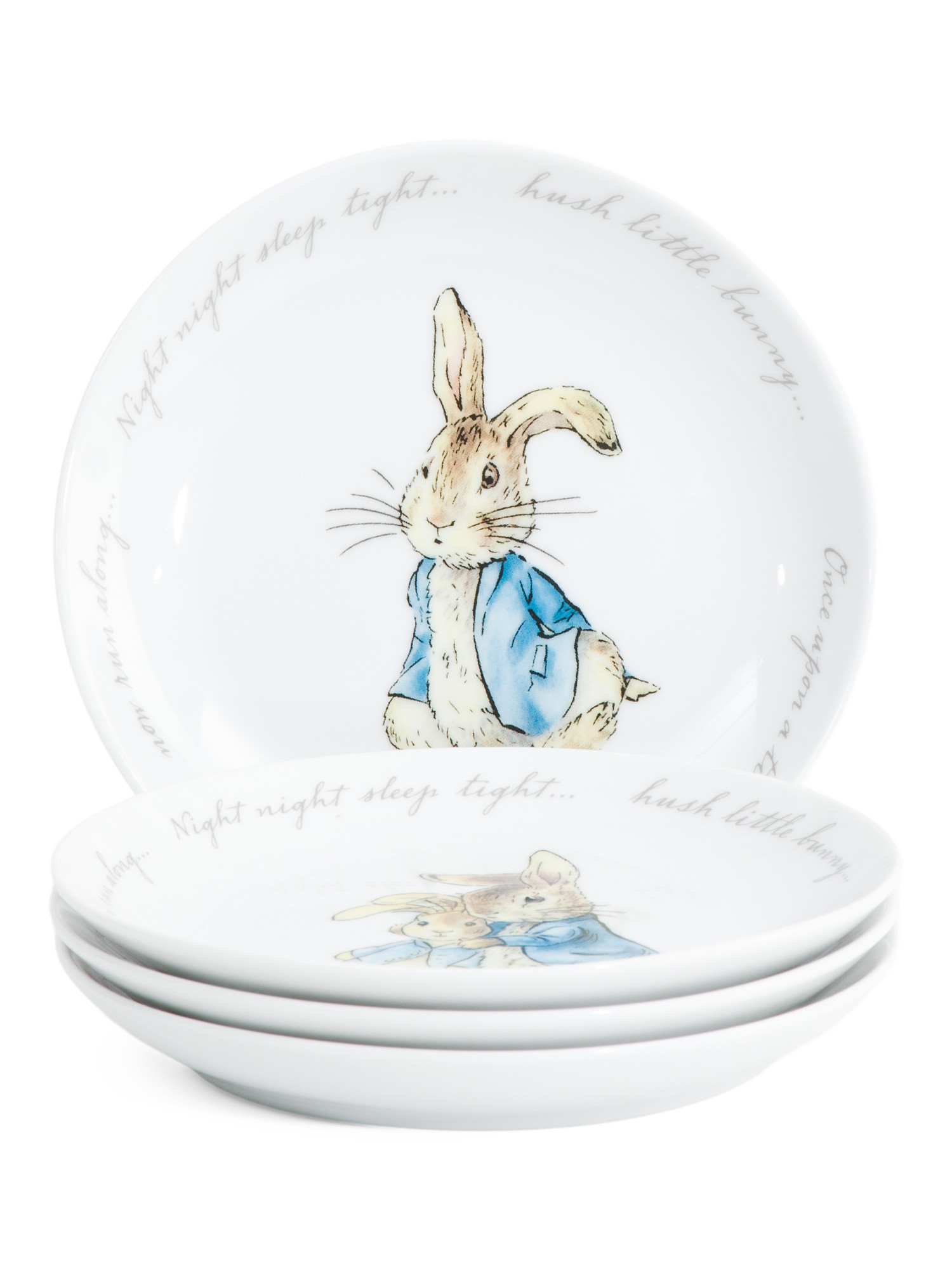 Set Of 4 Classic Appetizer Plates | TJ Maxx