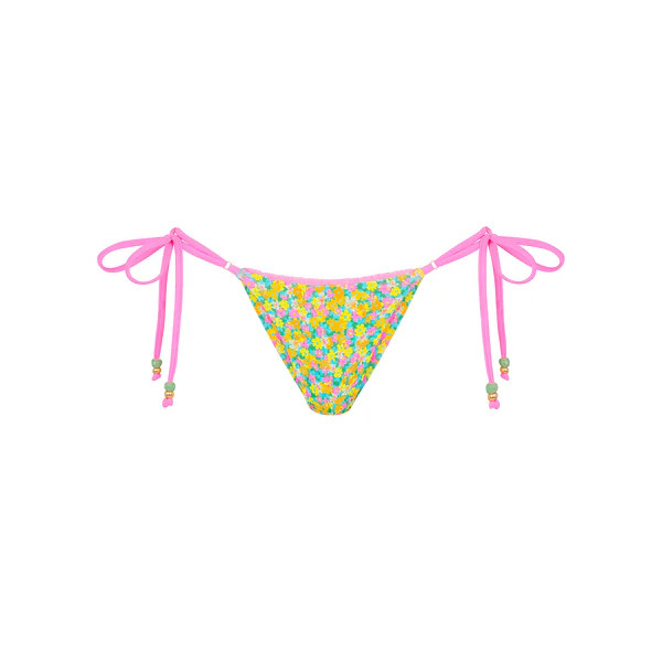 Decorative Thong Tie Side Bikini Bottom - Hula Honey | Kulani Kinis US