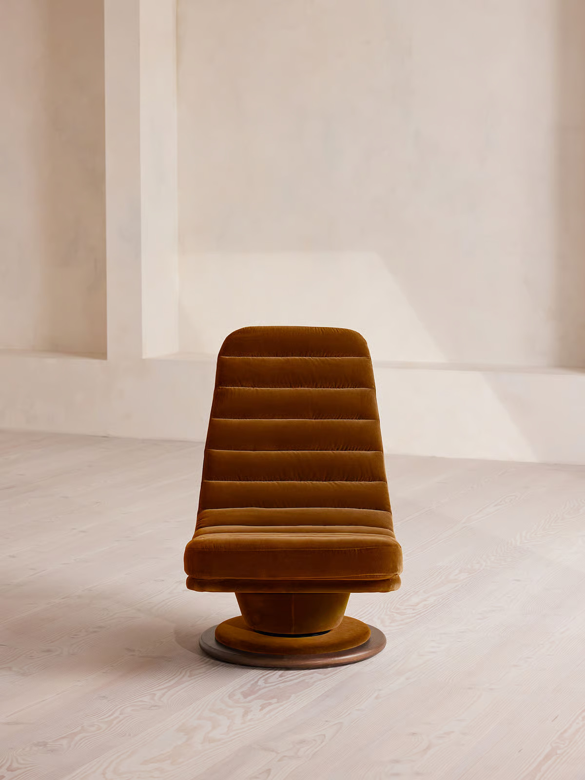 Albert Armchair, Velvet, Grey Blue - Soho Home | Soho Home Ltd