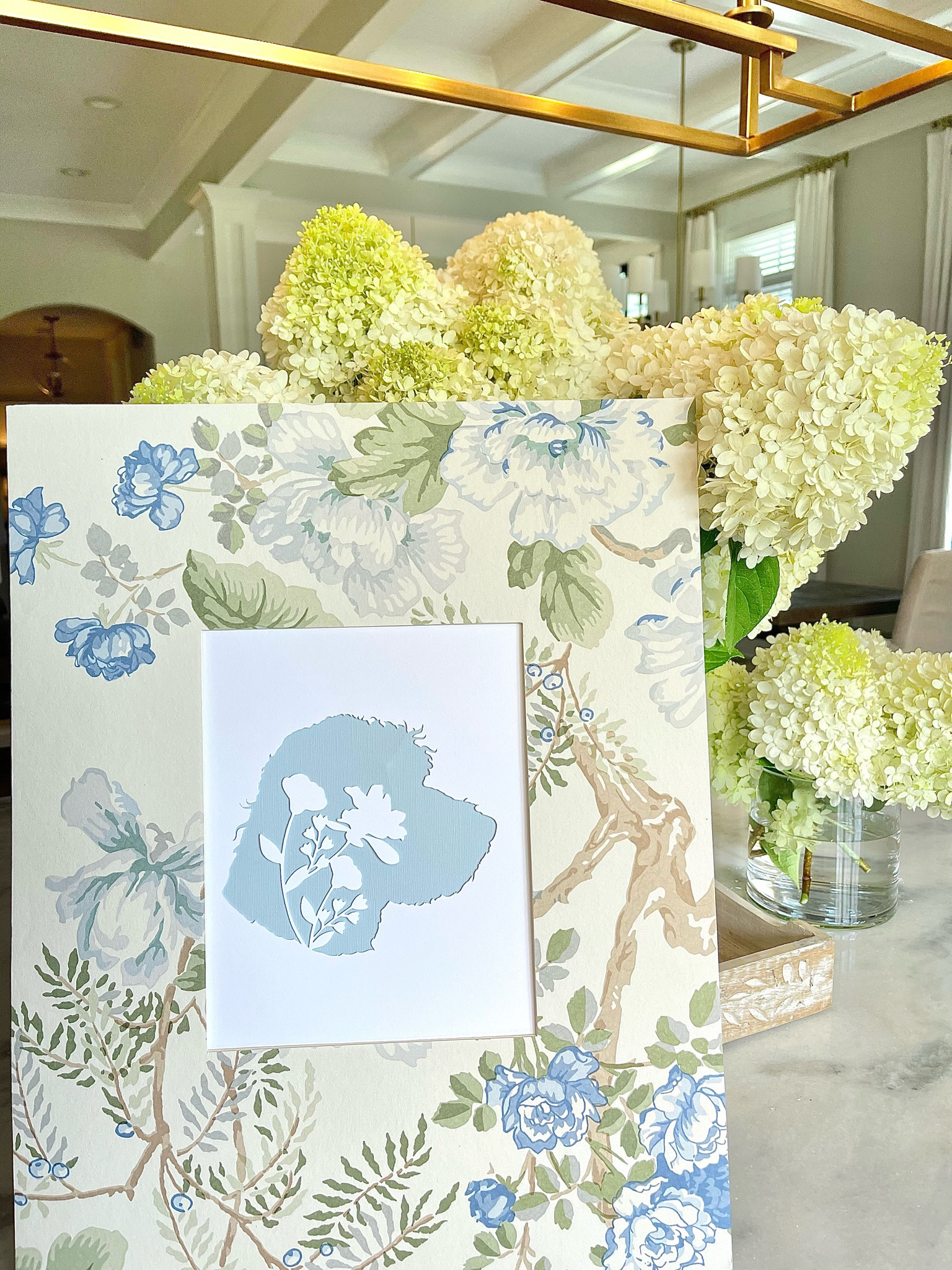 A beautiful silhouette of our sweet Daisy Mae by the talented Mae Bicklein Designs ✨🤍

#LTKHome