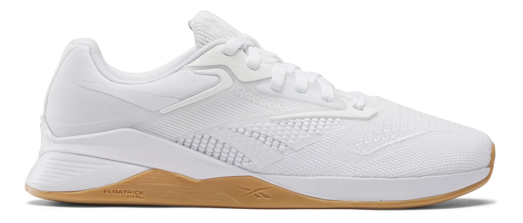 Womens Reebok Nano X4 Cross Training Shoe - White / Gum, Size: 7.5, Medium | Footwear - Road Runner Sports | Road Runner Sports