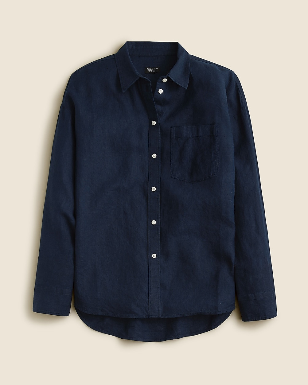Etienne oversized shirt in Baird McNutt Irish linen | J. Crew US
