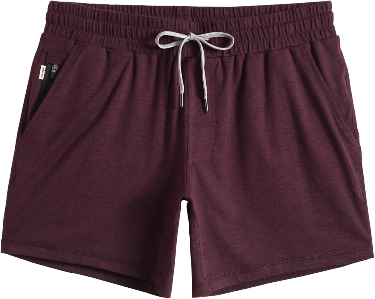 maamgic Mens Workout Shorts 5" Short Shorts Soft Stretch Running Gym Athletic Shorts with Zip Poc... | Amazon (US)