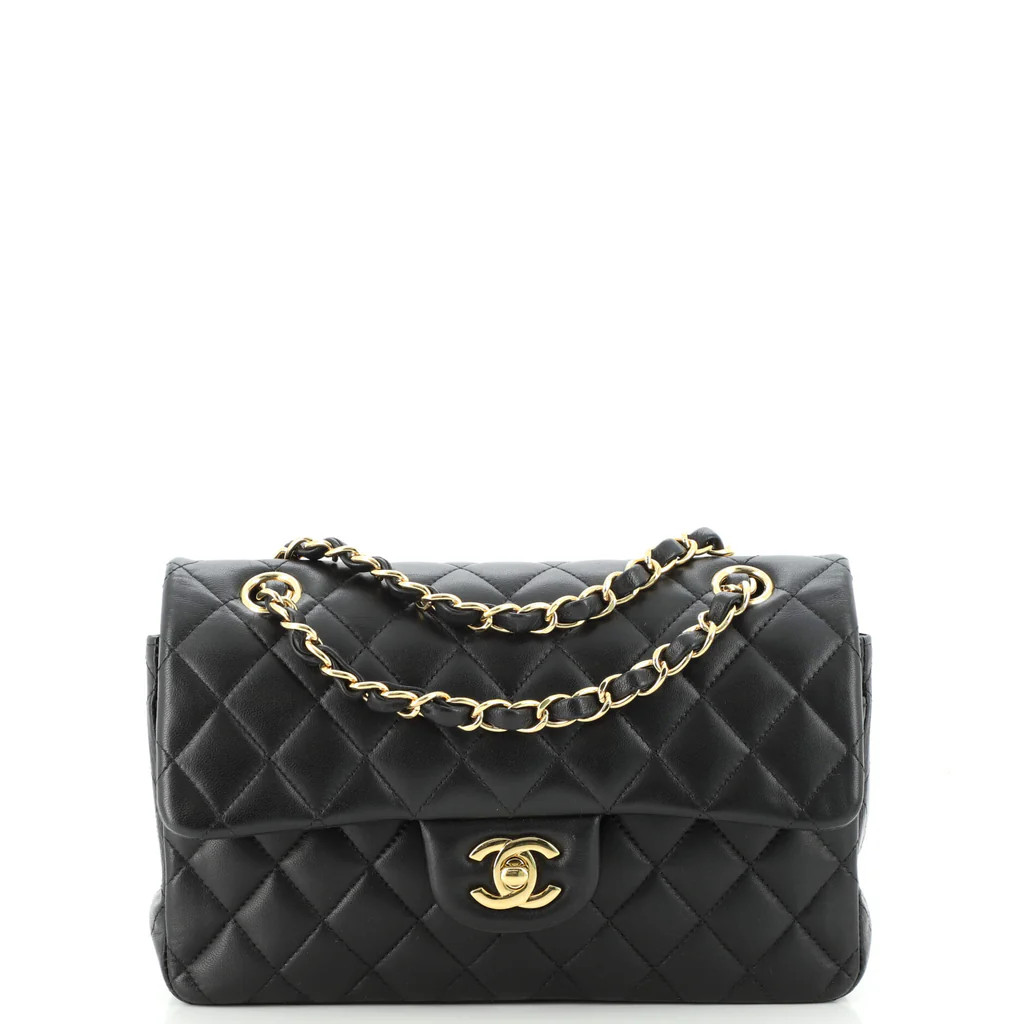 Classic Double Flap Bag Quilted Lambskin Small | Rebag