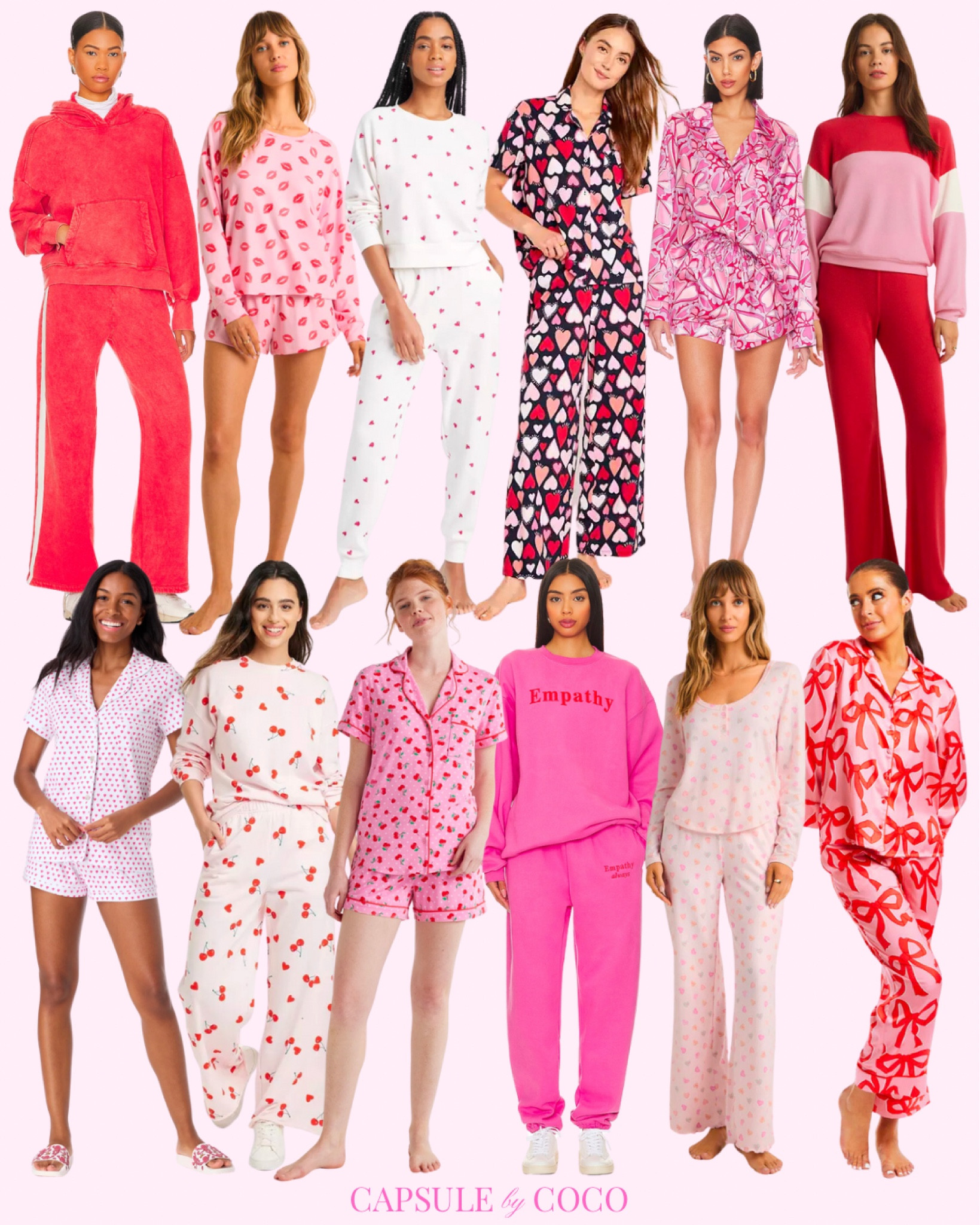 VALENTINES PAJAMAS & LOUNGEWEAR 🩷💋

#LTKSeasonal #LTKstyletip
