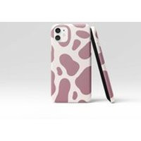 Pink Cow Print Phone Case iPhone Samsung Google Pixel LG Animal Print Abstract Pattern Cute Rubber P | Etsy (US)