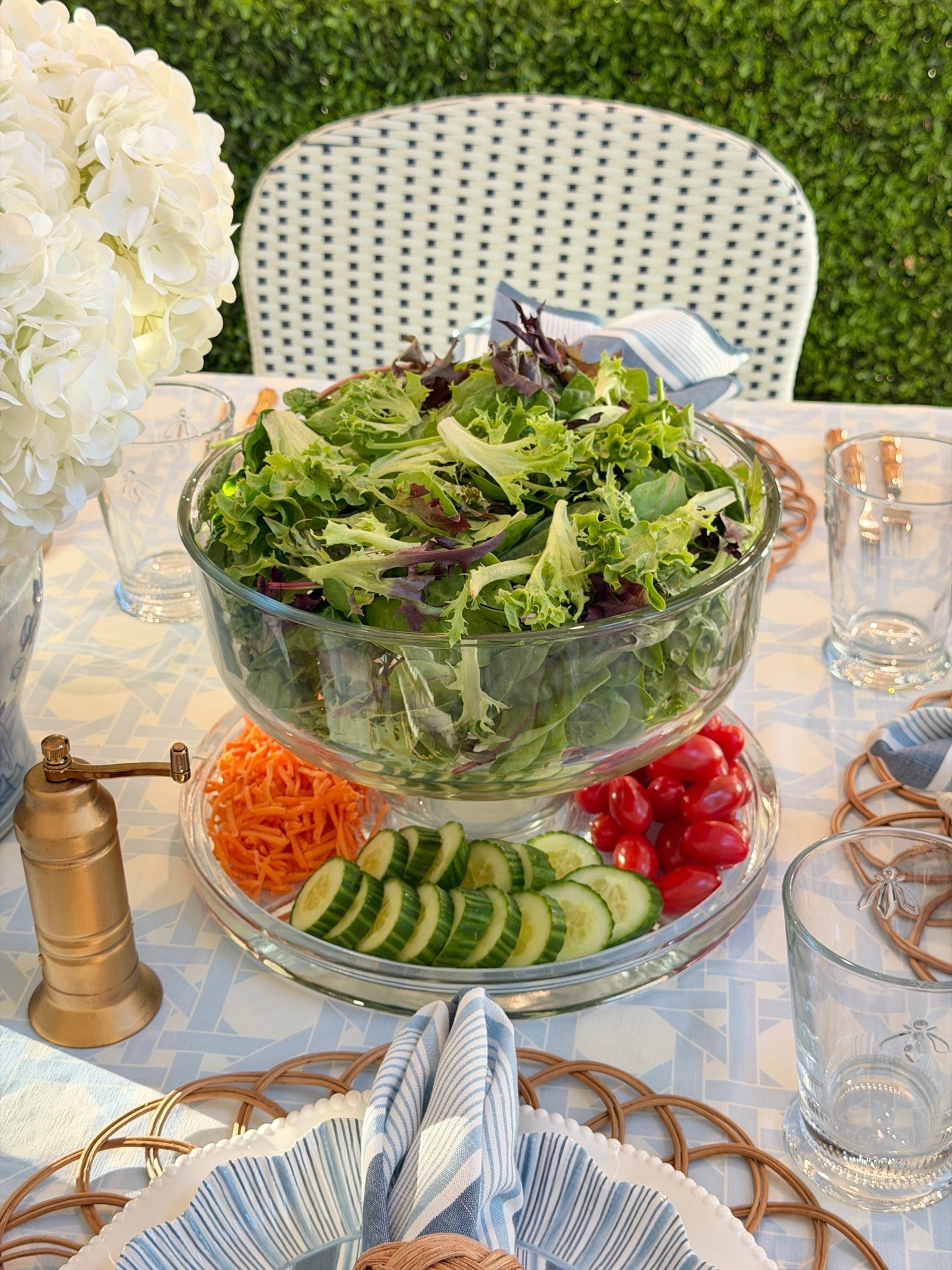 6 in 1 serving bowl under $30! ✨Just restocked! 🥳 glass cake stand glass serving dish