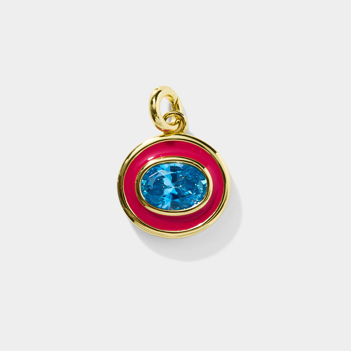 Enamel Gem Charm | Allie + Bess