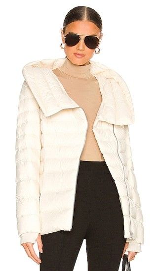 Jacinda Puffer Jacket in Powder, Puffer Coat White, Puffer Coat Black, North Face Puffer Coat | Revolve Clothing (Global)