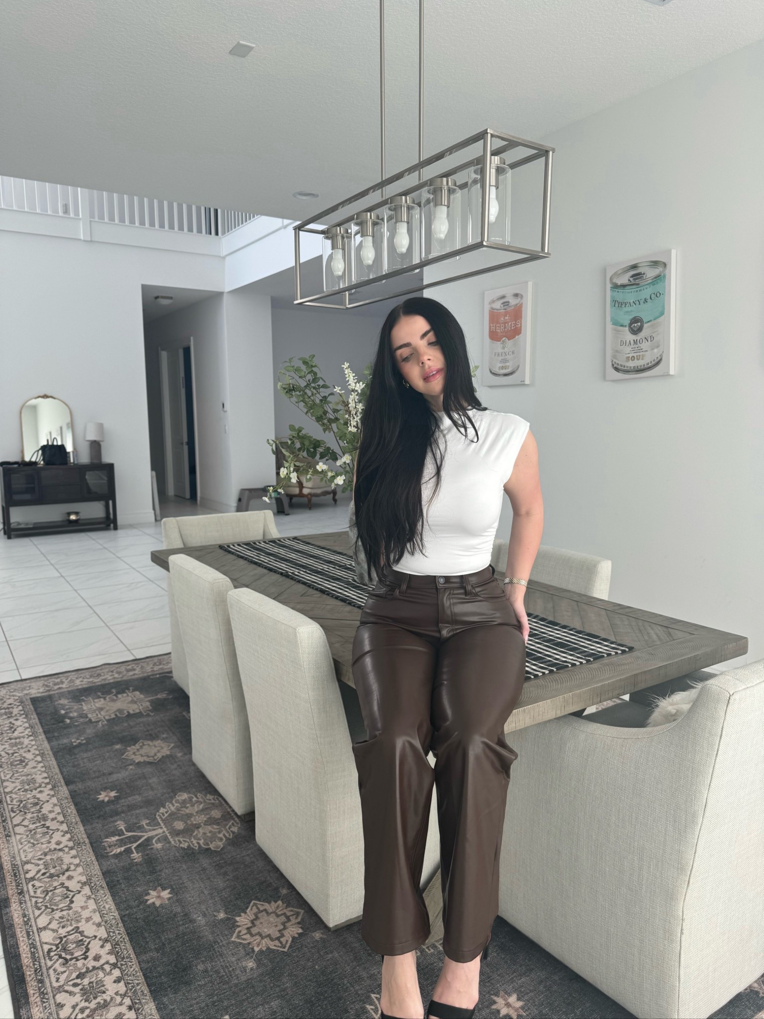 Brown leather pants .. a fall must 🤎🍂

#LTKSaleAlert #LTKStyleTip #LTKFindsUnder100
