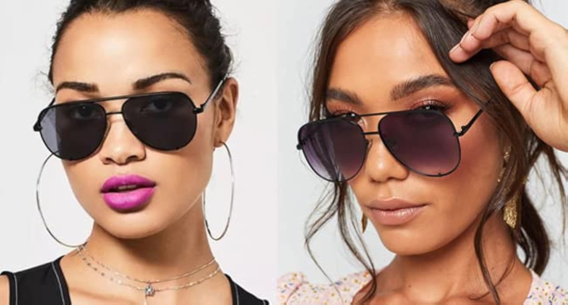 SORVINO Oversized Aviator Sunglasses for Women Men Trendy Retro Bulk Shade Black Faded Sun Glasse... | Amazon (US)