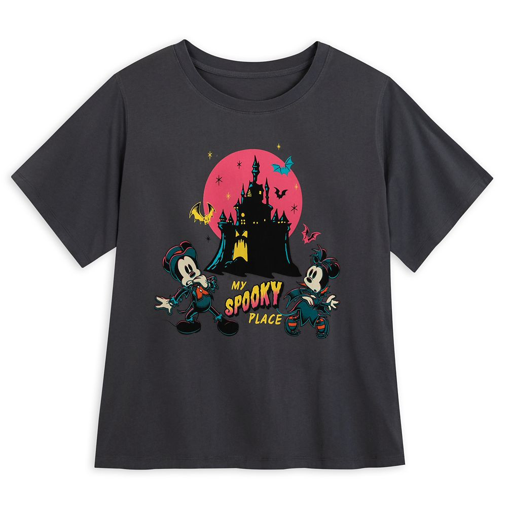 Mickey Mouse and Minnie Mouse Halloween T-Shirt for Women | Disney Store