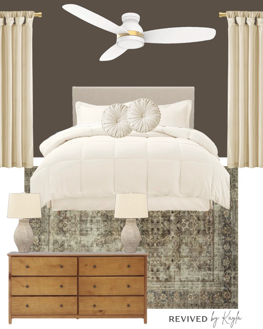 Shop this neutral, modern bedroom design during Wayfair’s Way Day! Up to 80% off thousands of items plus free shipping, now through October 29th! 

#home #homedecor #homeinspo #bedroom #bedroomdecor #bedroomfurniture #bedroomideas #rug #bed #curtains #dresser #ceilingfan #lamps #comforter #cozy #modern #neutral @wayfair #WayDay #Wayfair #WayfairPartner #ad 

#LTKHome #LTKFindsUnder100 #LTKSaleAlert