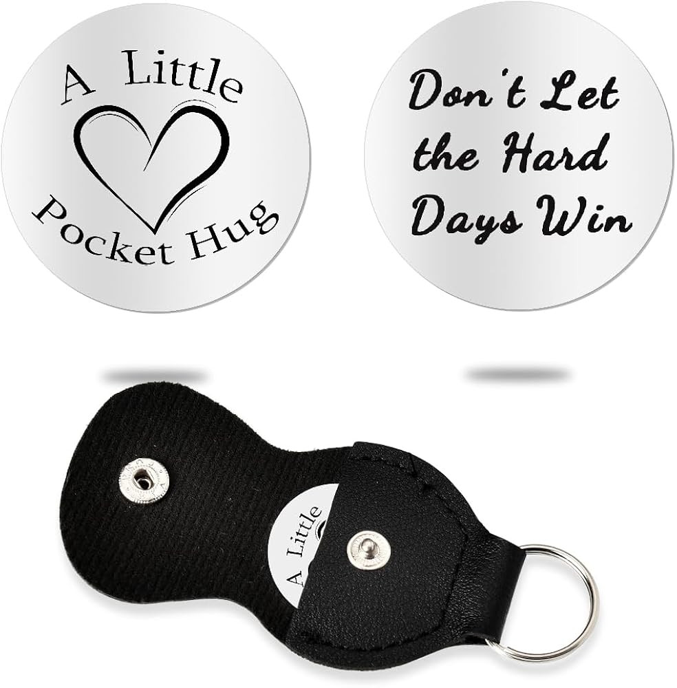 Sisadodo Pocket Hug Token Long Distance Relationship Keepsake Gifts for Son Daughter Birthday Chr... | Amazon (US)