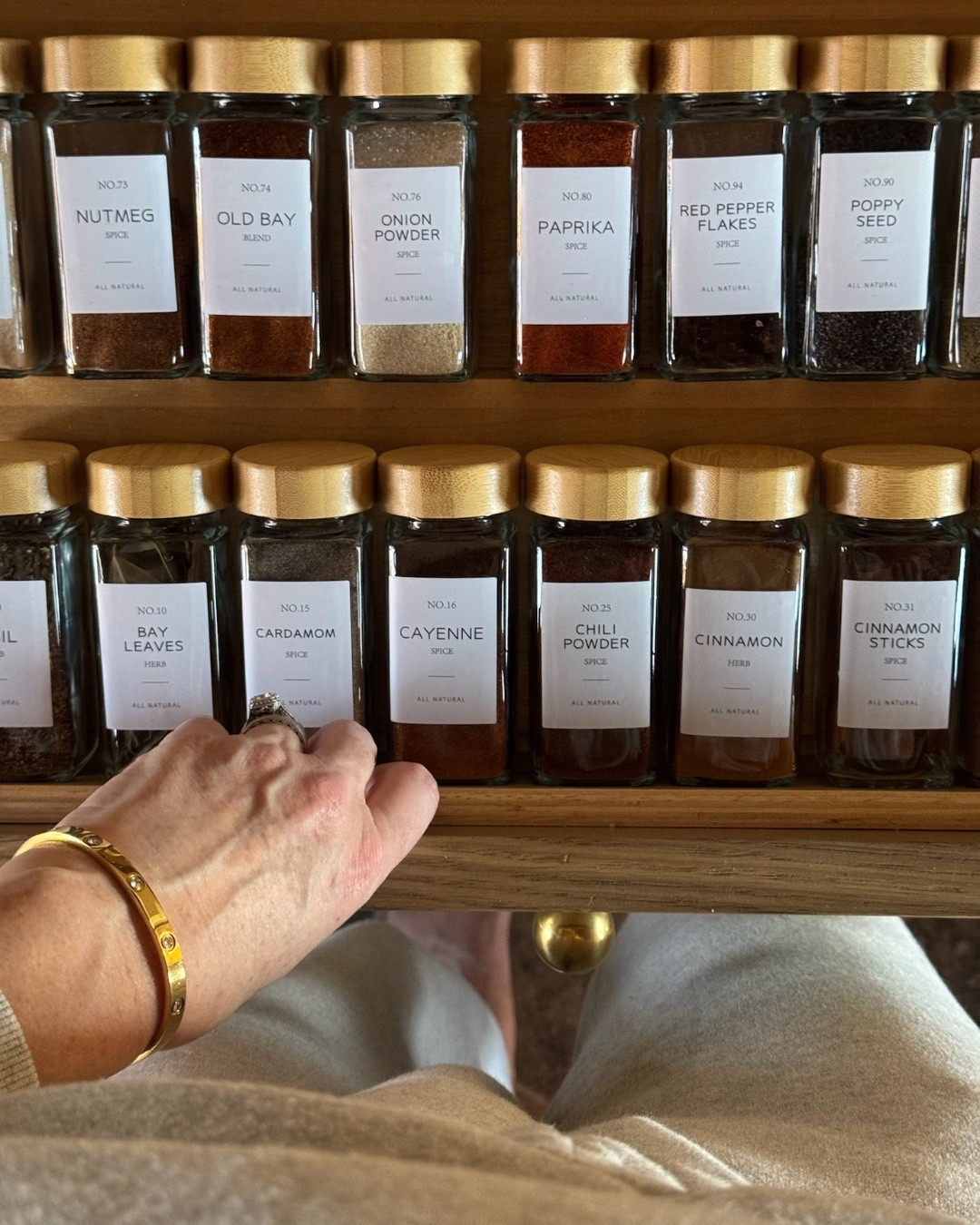 Sometimes it’s the simplest things in your home that make the biggest impact. I love these spice jars and labels. I’m so type A and I love everything to feel cohesive but also feel like a reflection of my personality!

#LTKmomlife #LTKFindsUnder50 #LTKHome