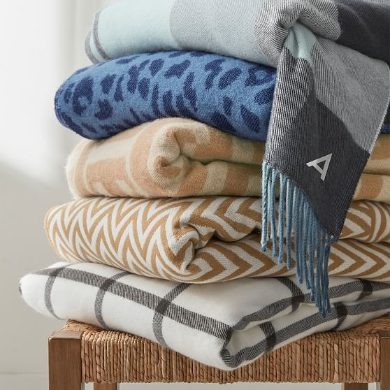 Italian Greek Key Throw Blanket | Mark and Graham