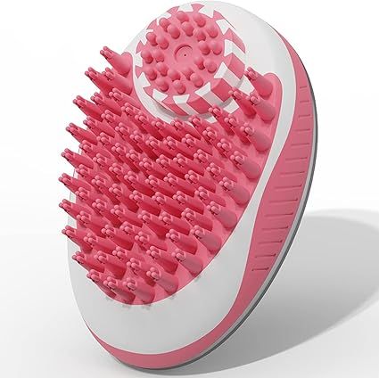 Felicia Leatherwood Scalp Massage Brush with Shampoo Dispenser - Shampoo Your Hair While Scrubbin... | Amazon (US)