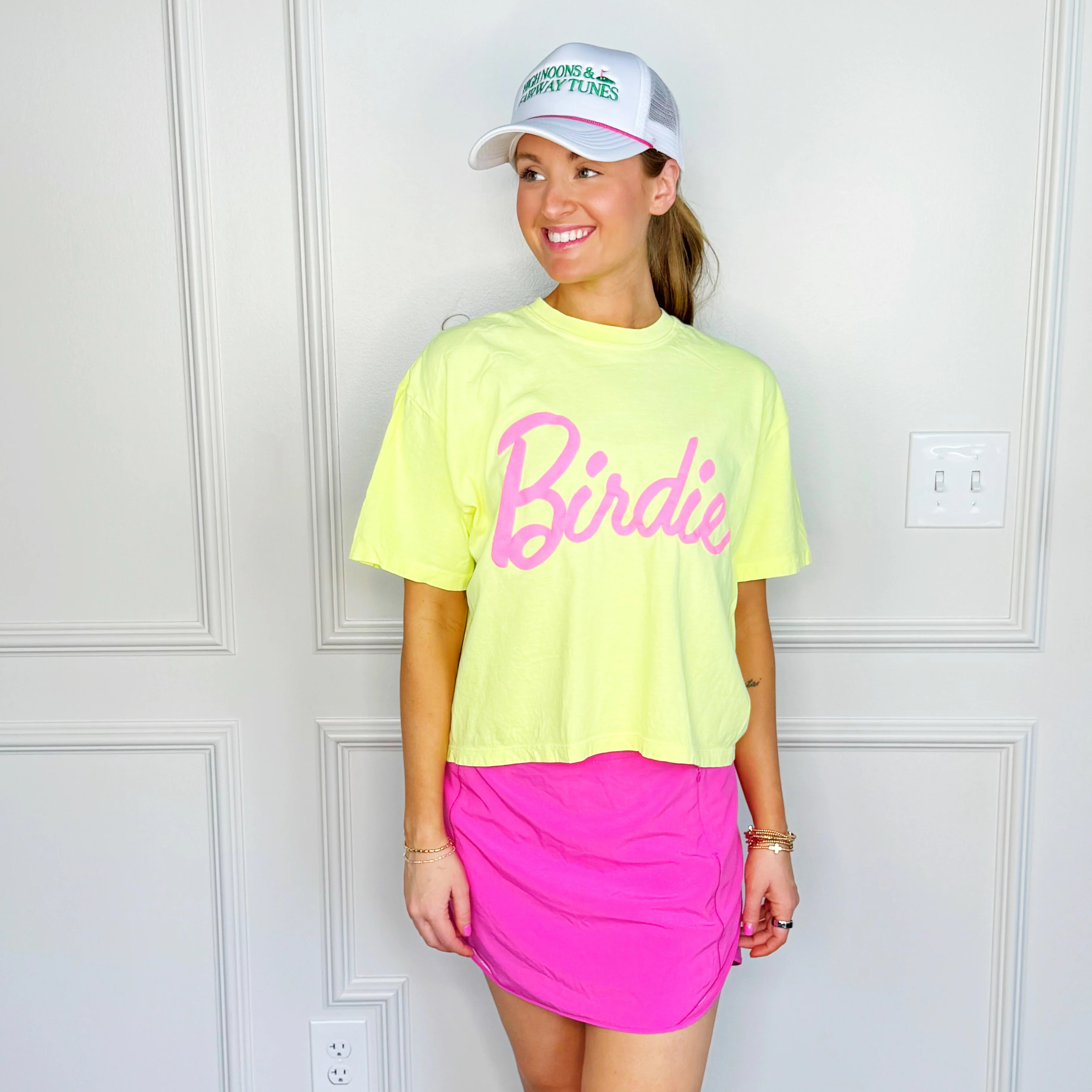 Birdie Cropped Tee | Poppy & Pine