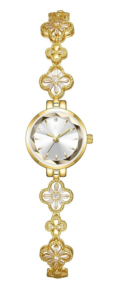 BESTKANG Luxury Ladies Hollow Four Leaf Grass Bracelet Chain Watches Waterproof Fashion Dress Qua... | Amazon (US)