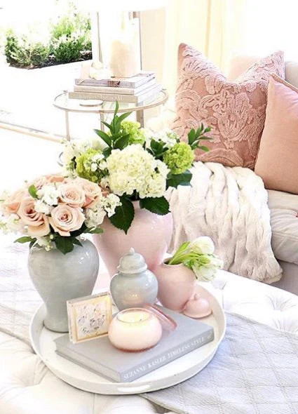 Cherry Blossom Pink Ginger Jars | Ruby Clay Company