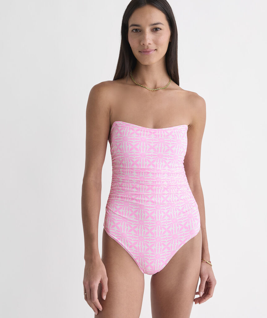Narragansett Strapless One-Piece | vineyard vines