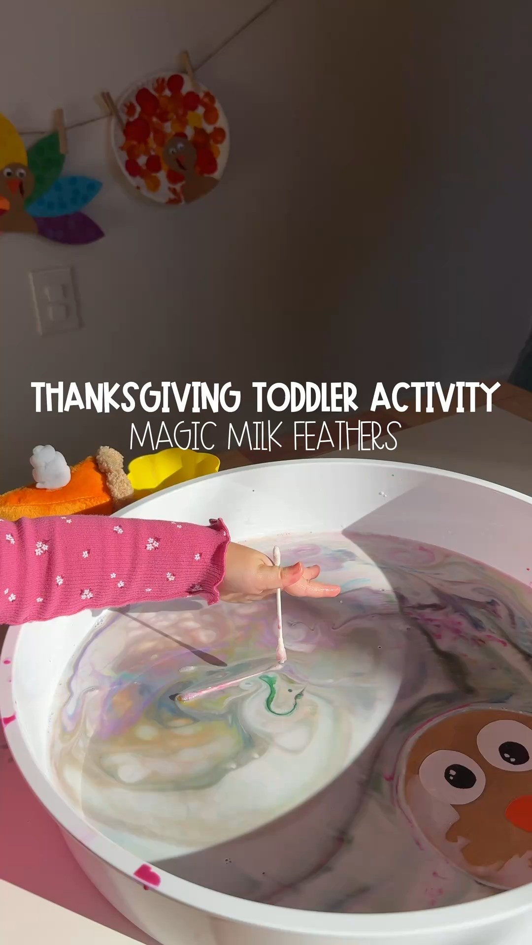 Thanksgiving Magic Milk Experiment 🦃✨
Looking for an easy Thanksgiving activity for toddlers? This simple magic milk experiment is a fun and mess-free way to mix science and sensory play! All you need is milk, food coloring, and a little dish soap to create swirling “turkey feathers.” Such a fun hands-on learning idea for curious toddlers and a great way to celebrate Thanksgiving together. Perfect for at-home play, preschool themes, or holiday activity ideas!

🧪 Shop our favorite toddler activity supplies and sensory play essentials below!
#thanksgivingactivity #toddlerscience #sensoryplay #holidayactivitiesforkids #toddleractivities #thanksgivingcraft #preschoolactivity #thanksgivingfun #ltkkids #ltkfamily

#LTKHoliday #LTKKids #LTKFamily