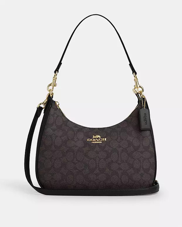 Teri Hobo Bag In Signature Canvas | Coach Outlet US