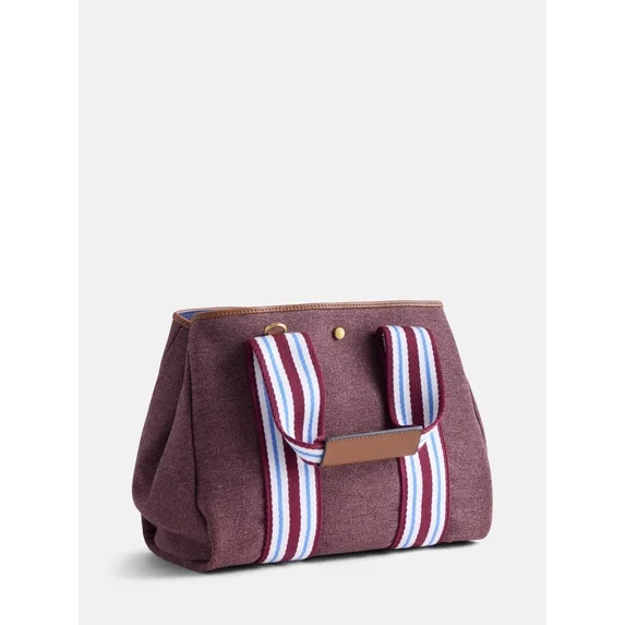 Free Assembly Women's Mini Tote Handbag, Chianti | Walmart (US)