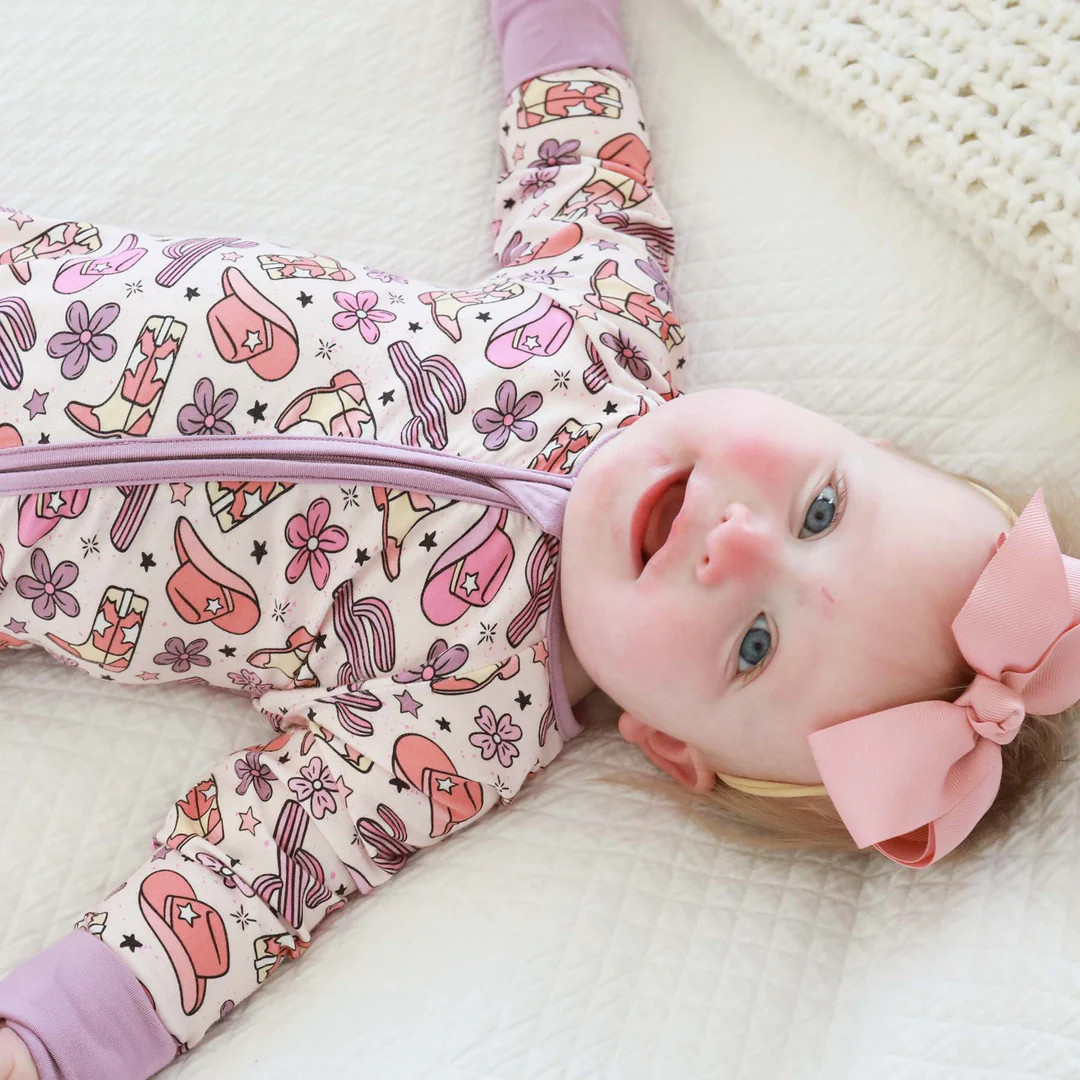 Buckaroo Cowgirl Convertible Zip Romper | Caden Lane