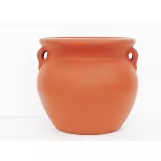 13 in. Natural Finish Smooth Handle Pot | The Home Depot