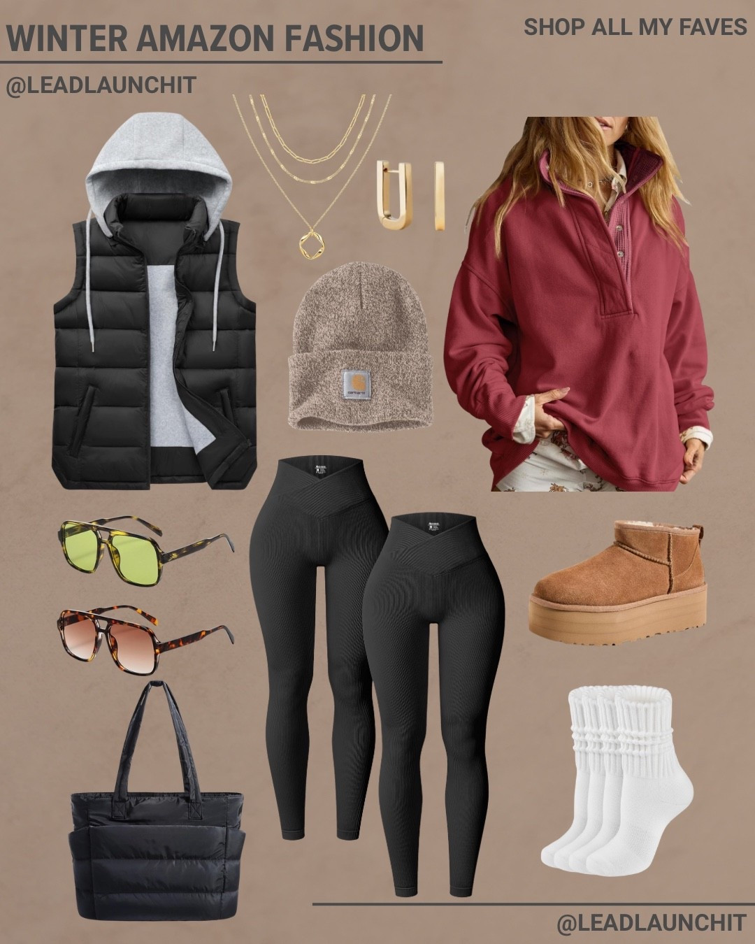 Winter outfits that look expensive but aren’t ❄️
Every cold-weather essential you actually need — all linked in my LTK & Amazon Storefront 🖤
Save this & shop before it sells out.

#amazonfashion #winteroutfits #amazonfinds #ltkfinds #cozystyle