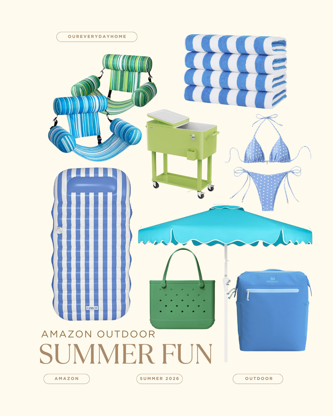 Get ready for summer with these cozy and stylish Amazon finds! Perfect for your outdoor adventures. #summerfun #outdoorliving #amazonfinds #founditonamazon 

 #LTKHome #LTKSwim #LTKTravel