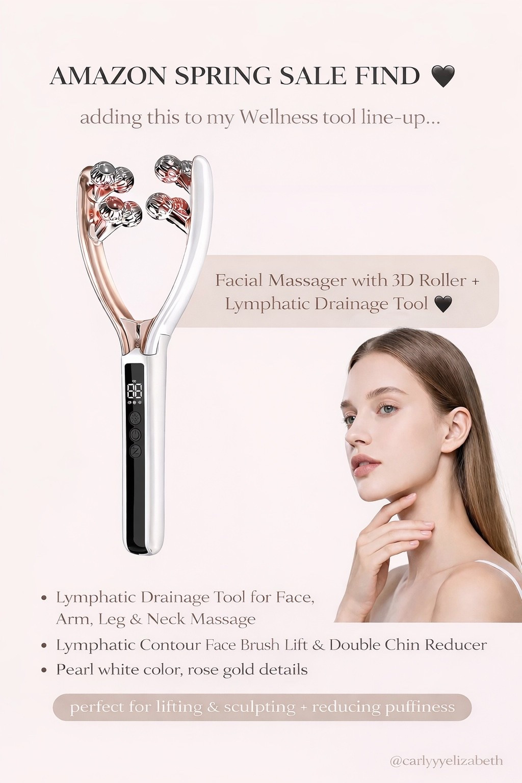 Amazon spring sale
Lymphatic facial tool ￼

#LTKSaleAlert #LTKBeauty