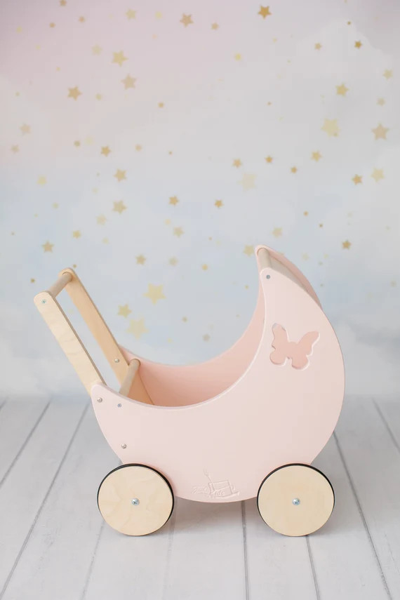 Wood Stroller for Kids  Doll Stroller  Custom Wooden | Etsy | Etsy (US)