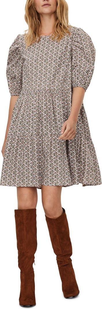 Lykke Puff Sleeve Floral Print Dress | Nordstrom | Nordstrom