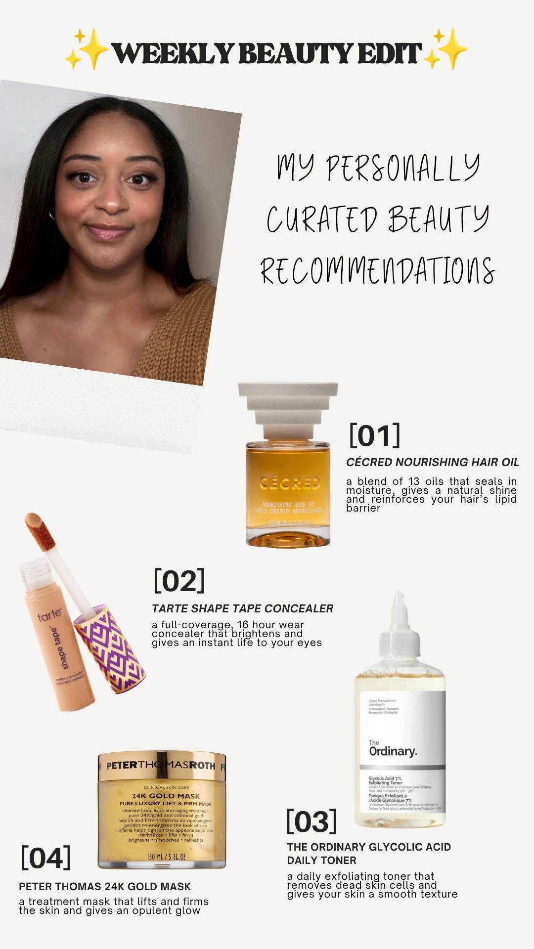 Weekly Beauty Edit #11 - Newsletter Picks #lachiccouture

#LTKgrwm #LTKselfcare #LTKBeauty