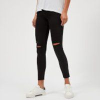 J Brand Women's 8227 Mid Rise Cropped Skinny Jeans - Black Mercy | Coggles (Global)
