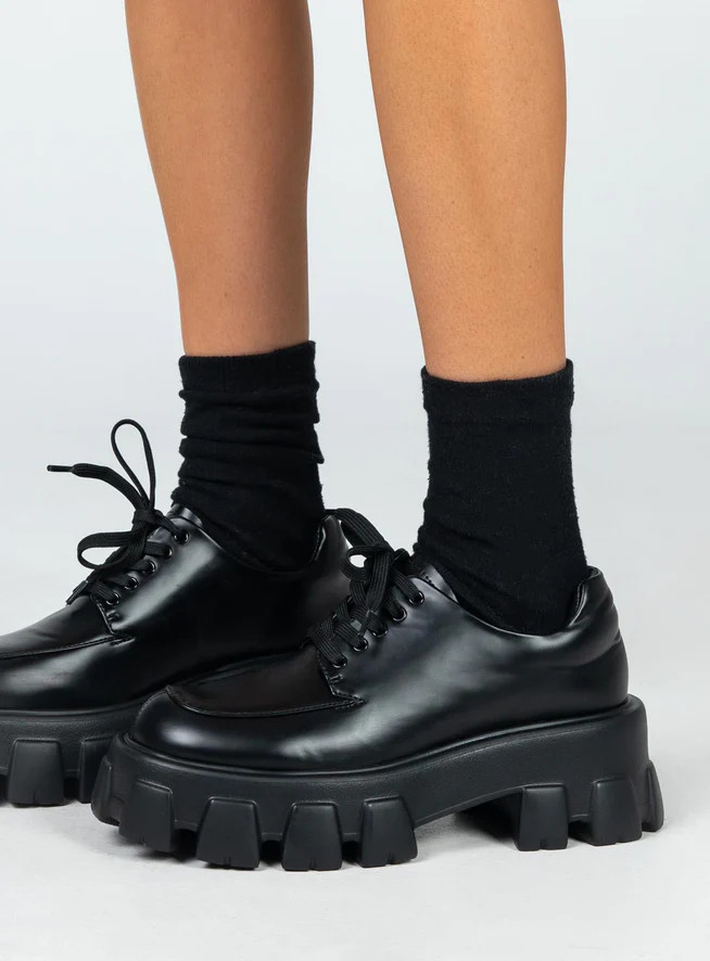 Mia Shoes Black | Princess Polly AU