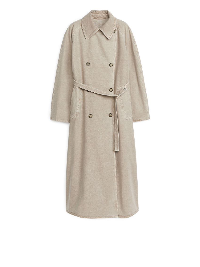Garment-Dyed Trench Coat | ARKET (US&UK)