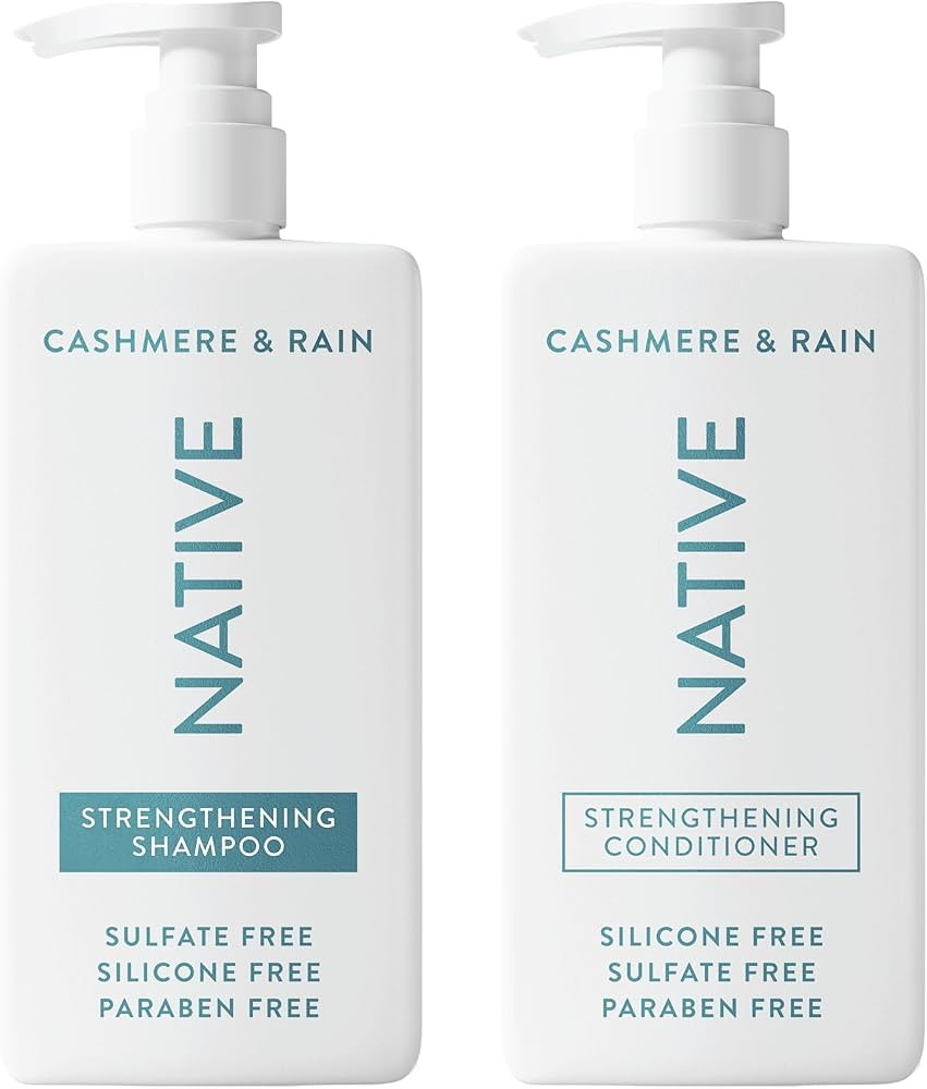 Native Cashmere & Rain Shampoo and Conditioner Contain Naturally Derived Ingredients | All Hair T... | Amazon (US)