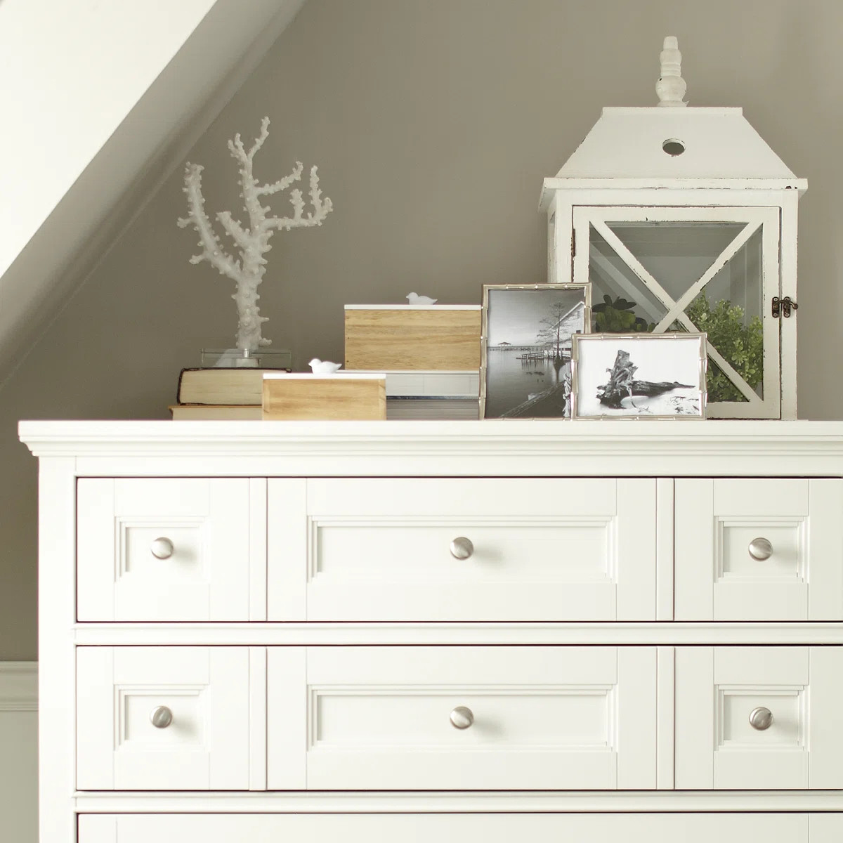 Antonia Silver Metal Gilded Picture Frame | Wayfair North America