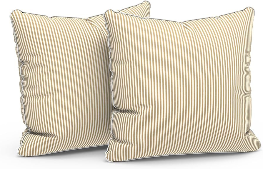 LVTXIII Outdoor/Indoor Throw Pillows, Decorative Patio Accent Pillows, Fluffy Water Repellent Gar... | Amazon (US)