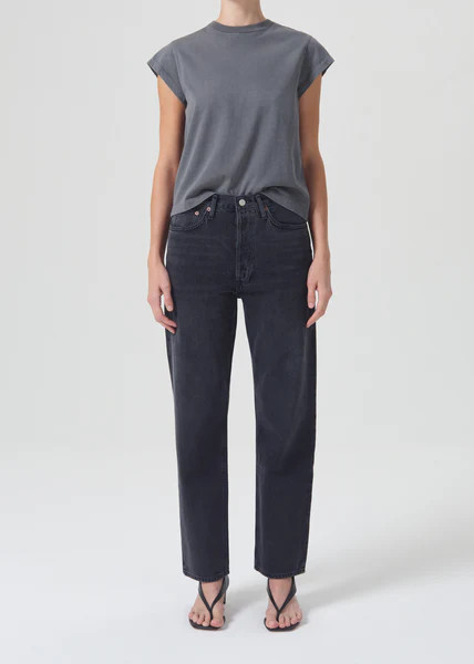 90's Mid Rise Straight in Photogram | AGOLDE