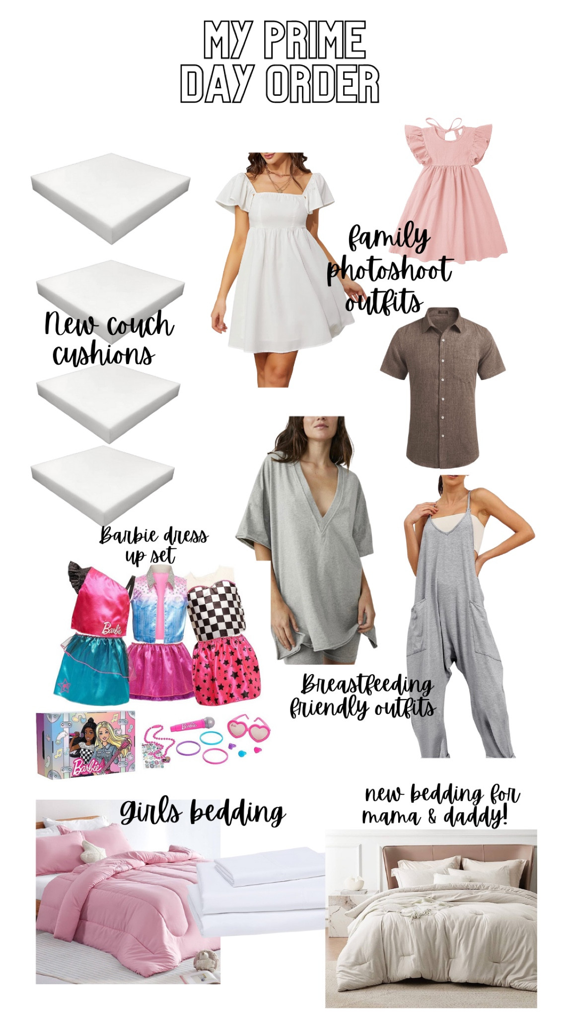 Here’s my giant Amazon prime day order! I really wasn’t going to order anything but at 11:45pm on the last day I decided we needed some things 😅 

#home #primeday #amazon #shopping #amazon #amazonfavorites #amazonlinks #mamatried #toddlermusthaves #amazonmusthaves #amazonprime #prime @amazon #shopamazon #amazonassociate #breastfeeding #bf #ebf #breastfeedingmama#breastfeedingmom #breastfeedingjourney  #breastfeedingmusthaves #breastfeedingproducts #breastfeedingclothing #breastfeedingfriendly #toys #barbie #couchcushions #photoshootclothing #familyphotos 

#LTKkids #LTKbaby #LTKfamily