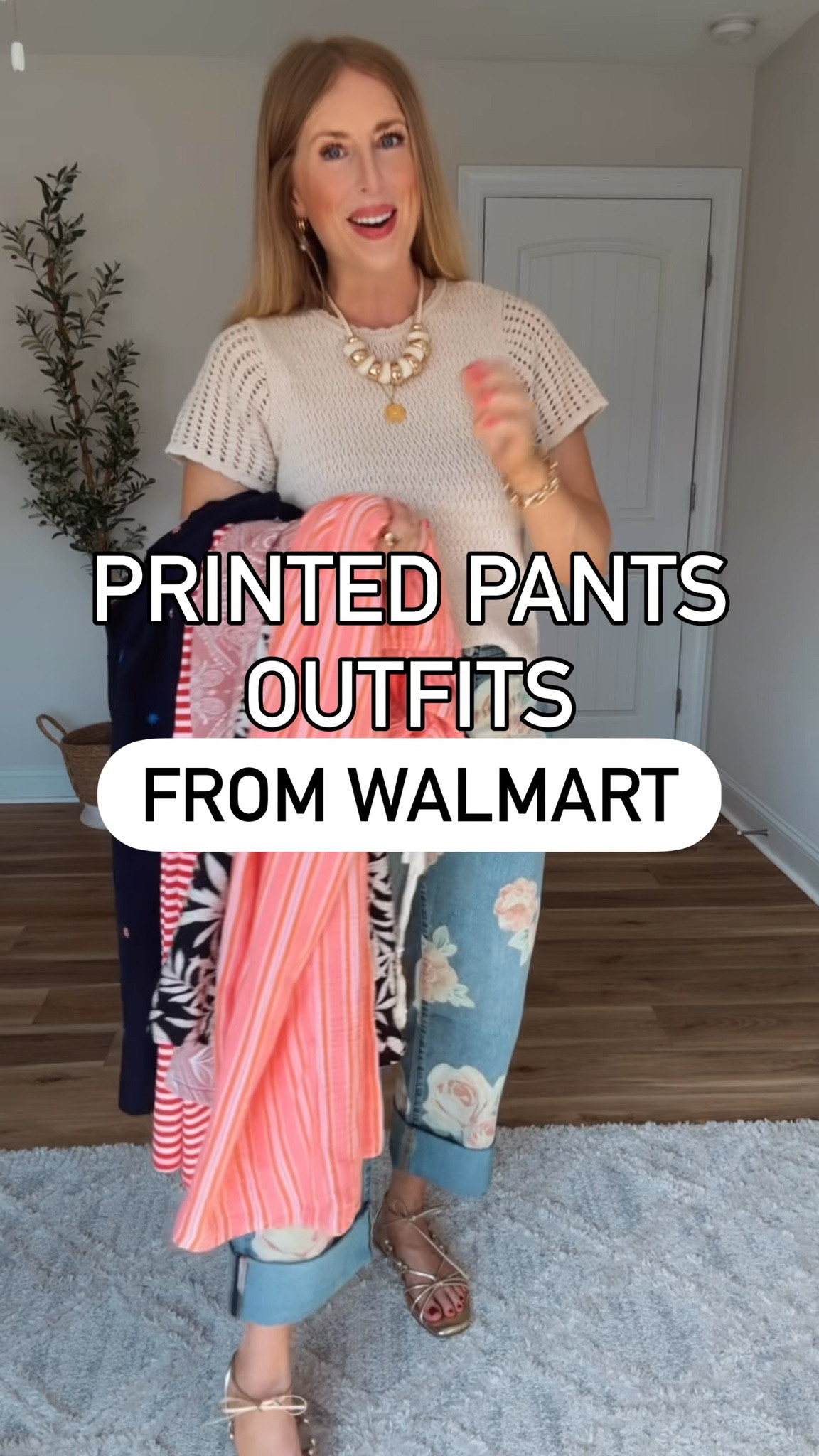 Printed pant outfits from Walmart, Walmart style, Walmart new arrivals, Walmart outfit

#LTKootd #LTKmomlife #LTKgrwm