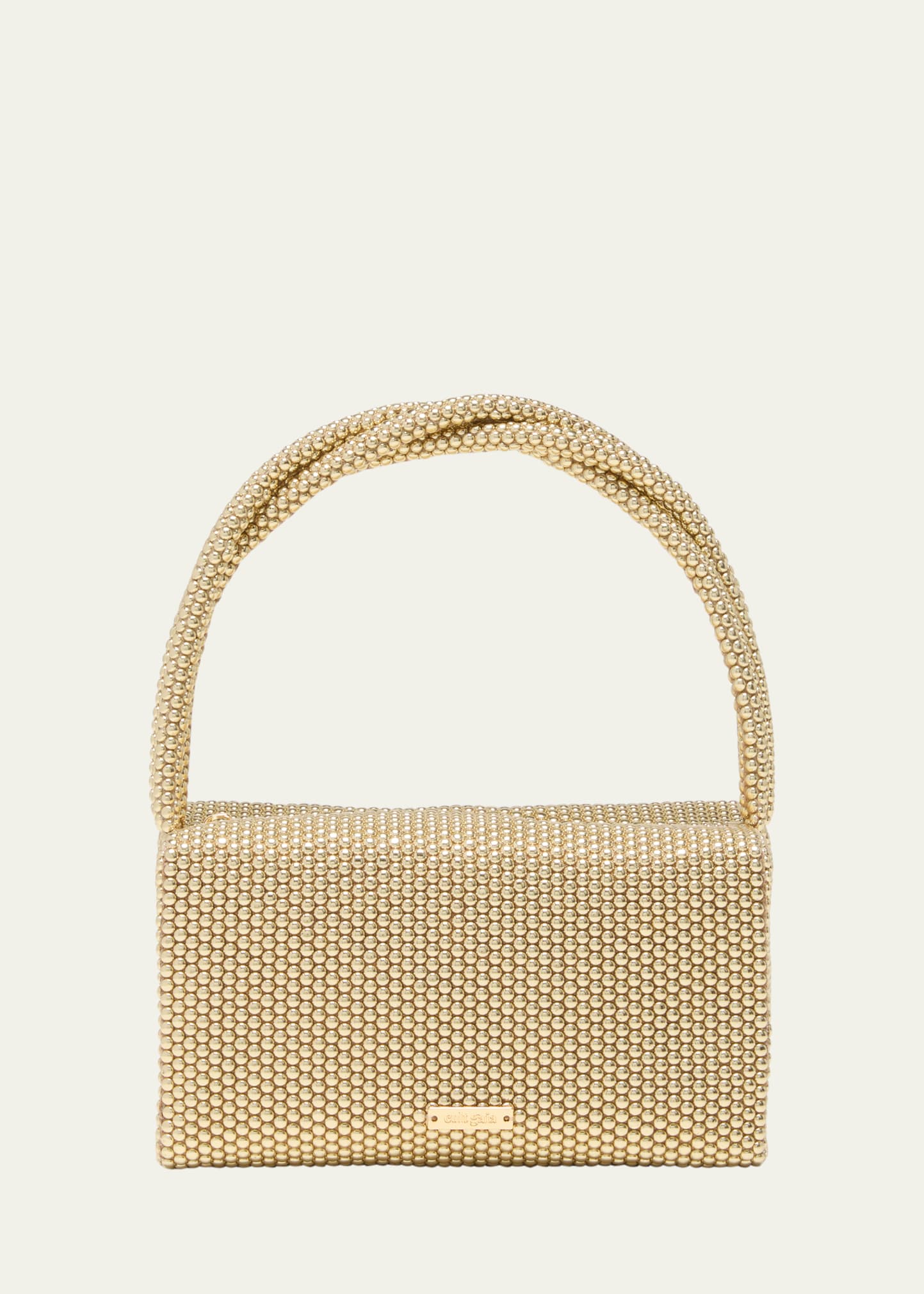 Cult Gaia Sienna Mini Studded Top-Handle Bag | Bergdorf Goodman