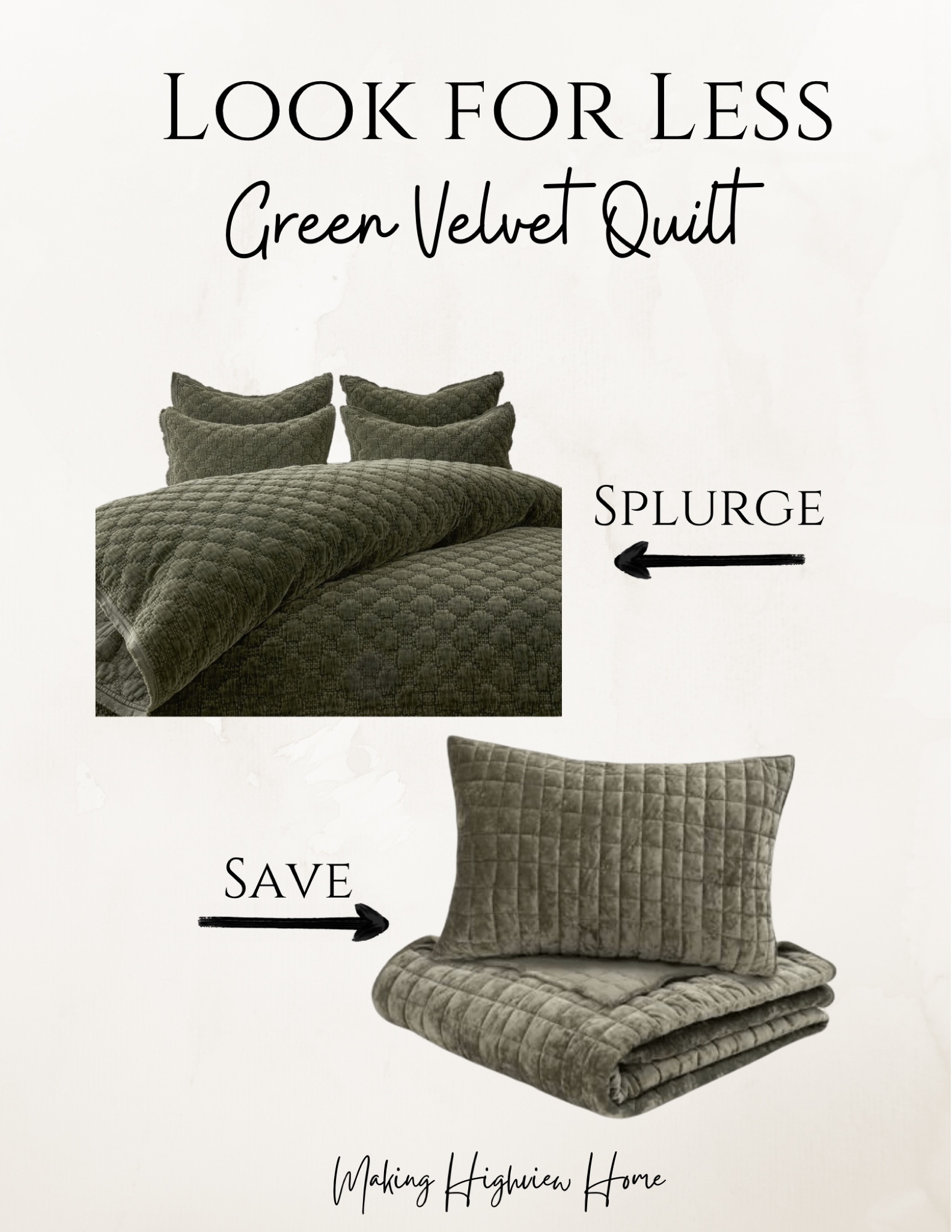Get the pottery barn look for less with the gorgeous Glenn velvet quilt from Target!

#LTKstyletip #LTKHoliday #LTKhome